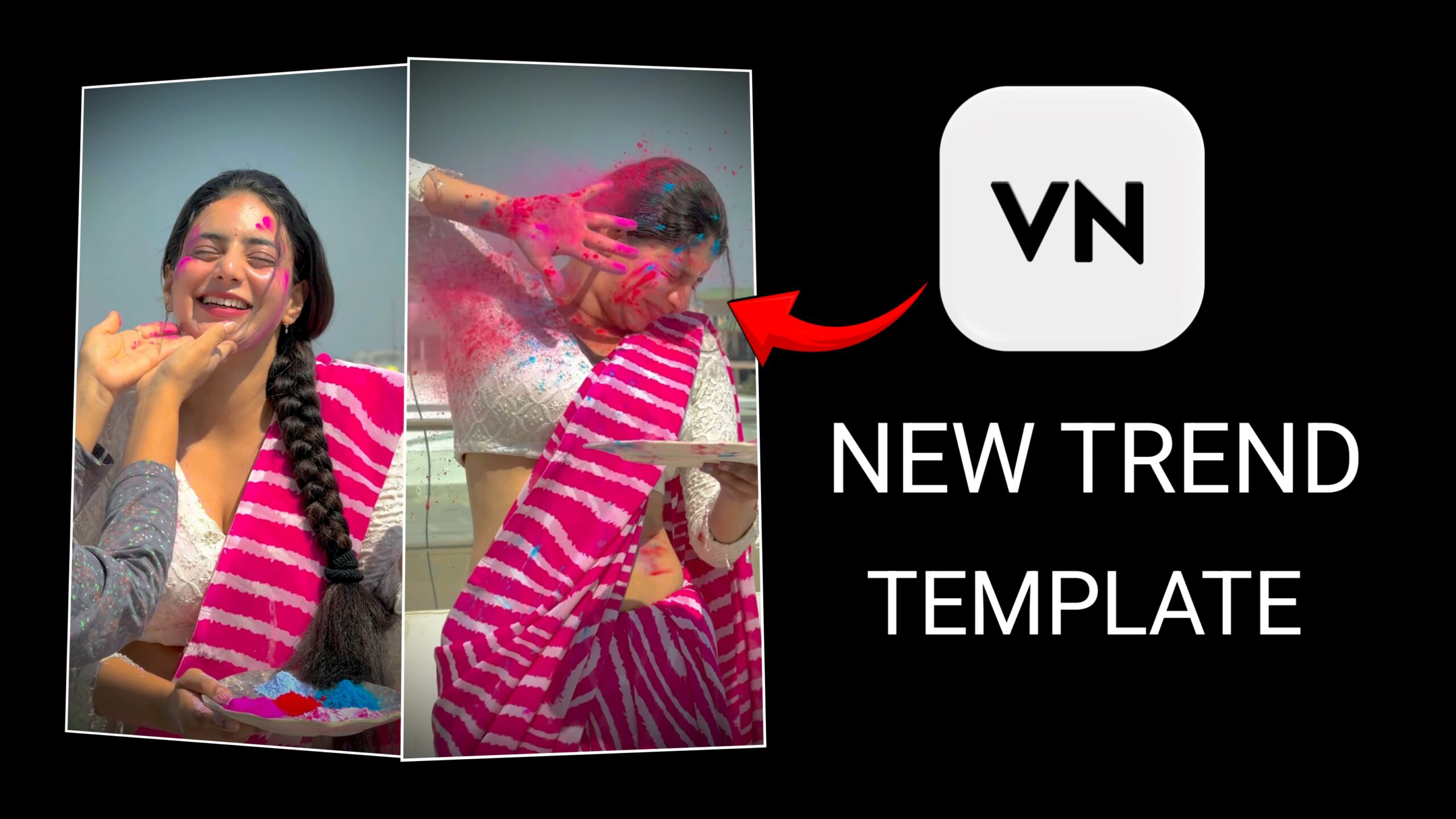 Happy Holi Vn Template New Trend Qr Code Hindi