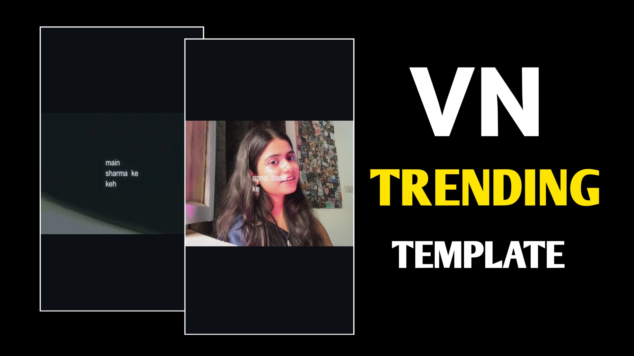 Main Sharm Ke Keh Dungi VN Template 2026