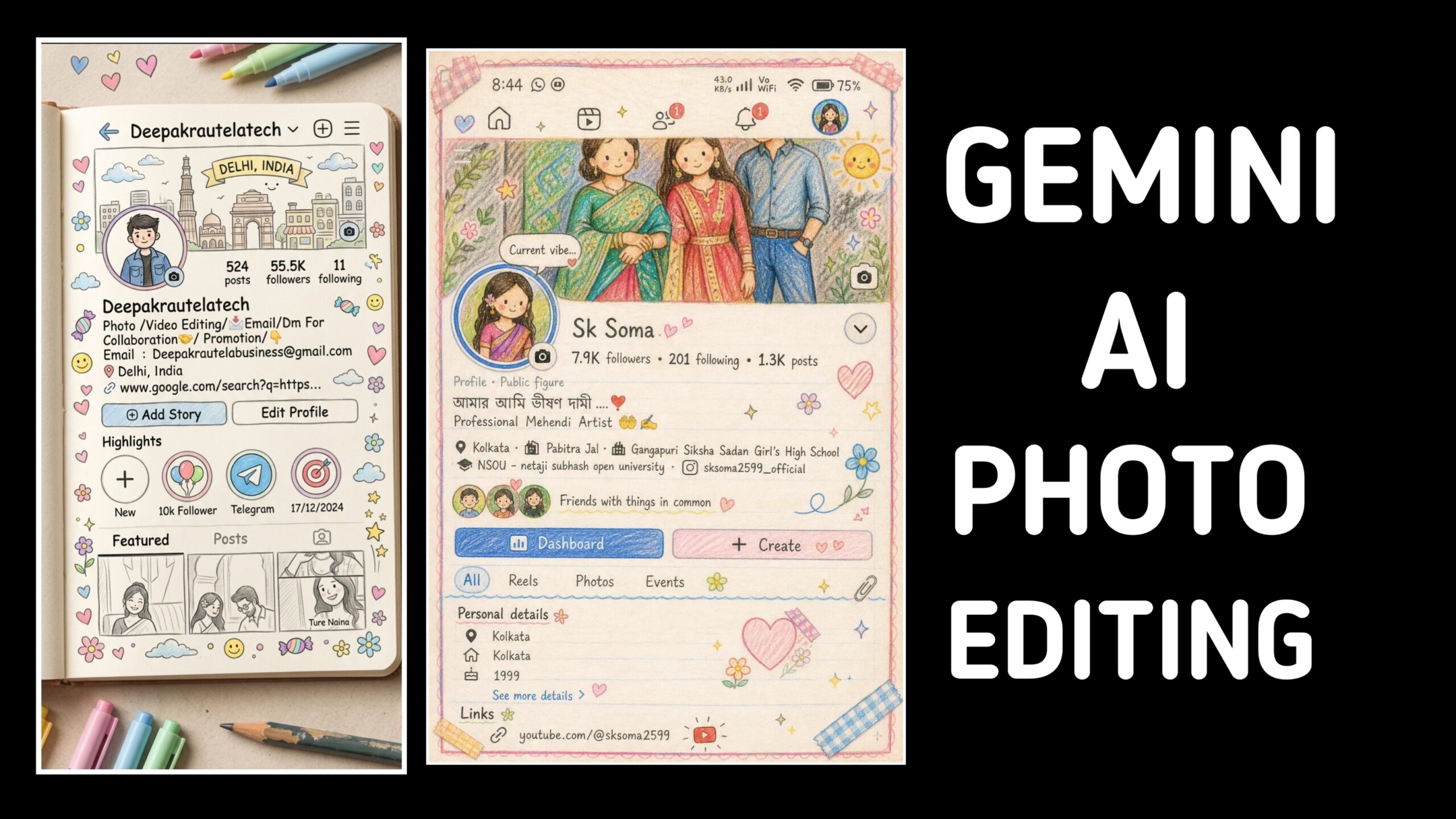 Gemini Crayon Ai Photo Editing New Trend
